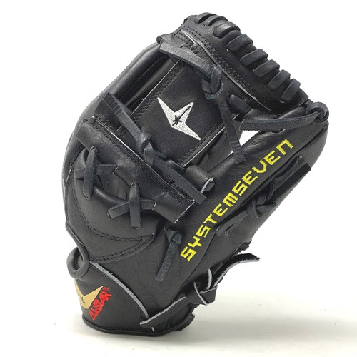 All-Star FGS7-IFBK Infield Baseball Glove All Black 11.5 Right Hand Throw