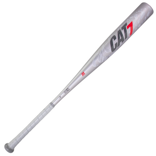 Marucci ﻿CAT7 Silver -3 BBCOR Baseball Bat 30 inch 27 oz