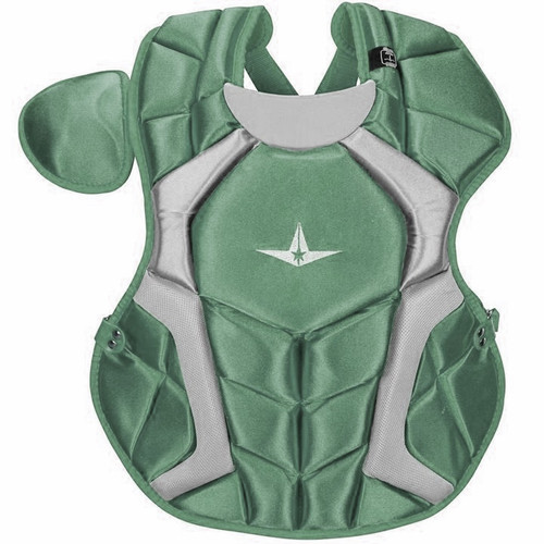 All-Star CPCC1618S7XDG Adult System Seven Pro Chest Protector Dark Green