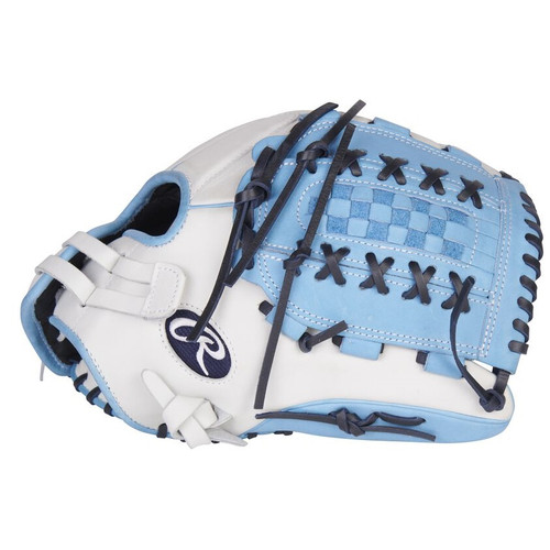 Rawlings Liberty Advanced Color Series Columbia Blue Softball Glove 12.5 Inch Right Hand Throw