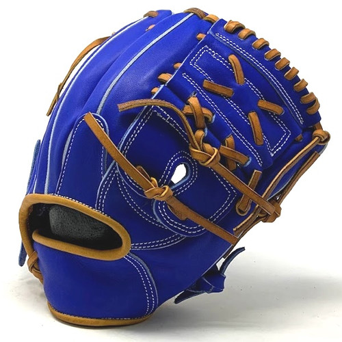 Custom Pro US Kip Blue Tan 12 inch Baseball Glove Right Hand Throw