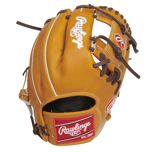 Rawlings Heart of The Hide Baseball Glove Camel Black I Web 11.5