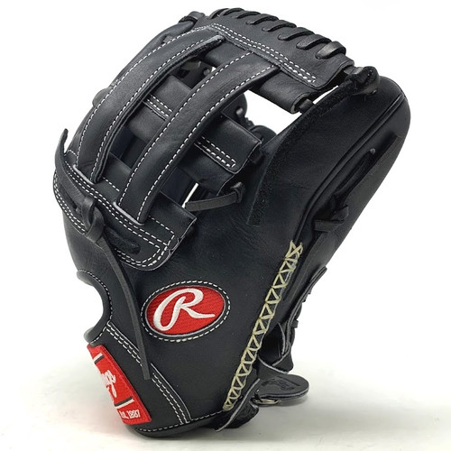 Rawlings Horween Black Heart of the Hide 11.75 Inch H Web Baseball Glove Right Hand Throw