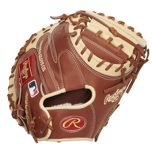 Rawlings 2024 Pro Preferred Series Catchers Mitt RPROSCM33BRC Baseball Glove 33 Right Hand Throw
