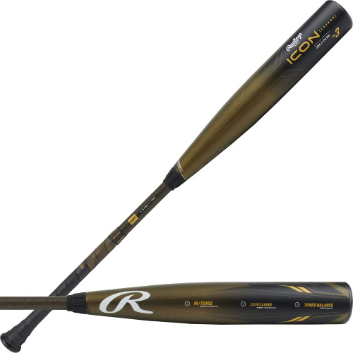 Rawlings ICON -3 2 5/8 Barrel BBCOR Baseball Bat 31