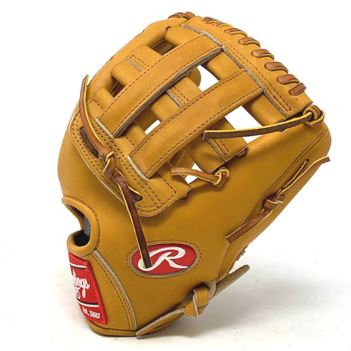 Rawlings Heart of the Hide 11.75 Inch H Web Tan with Tan Laces Right Hand Throw