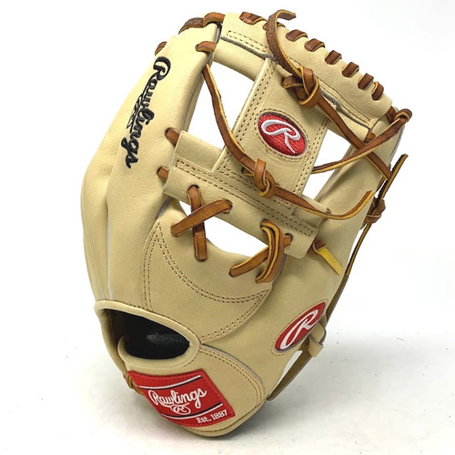 Rawlings Heart of the Hide NP5 11.75 Inch I Web Camel with Tan Laces Right Hand Throw