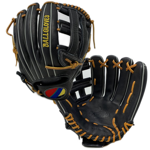 Ballgloves Vivid Series 12.75 Inch H Web Black Tumble Right Hand Throw