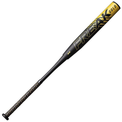 Miken Freak Gold Slowpitch Softball Bat USA Midload 12.5 Barrel 34 inch 27 oz