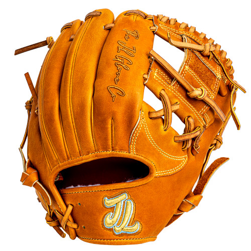 JL Glove Co XX Stock SO01 11.5 Tan  Right Hand Throw Baseball Glove
