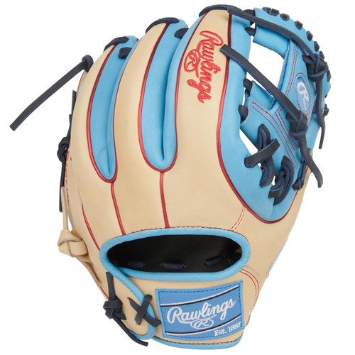 Rawlings Heart of The Hide Baseball Glove 11.5 Camel Columbia Blue 314 Right Hand Throw