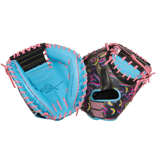 Gloveworks Columbia Blue 34 Inch Catchers Mitt Right Hand Throw