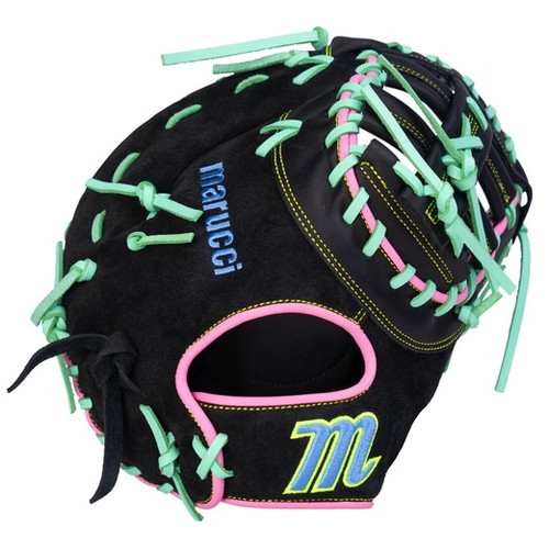 Marucci Oxbow V4 12.75 Two Bar Post Right Black Highlighter Baseball Glove