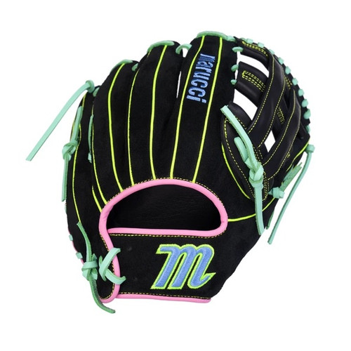 Marucci Oxbow V4 12 Inch H Web Black Highlighter Baseball Glove Right Hand Throw