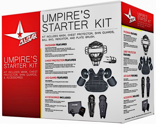 AllStar CKUMP Adult One Size Umpire Starter Set Black