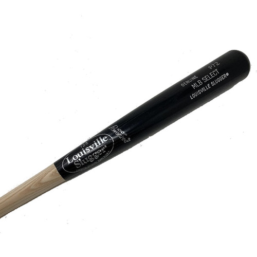 Louisville Slugger P72 MLB Select Ash Black Wood Baseball Bat 33.5 inch