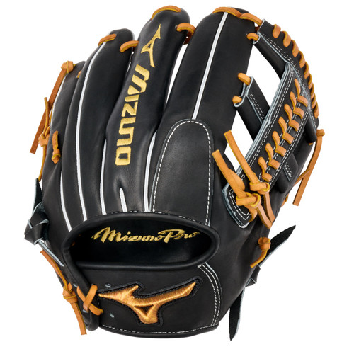 Mizuno Pro Baseball Glove 11.75 Inch Black Right Hand Throw