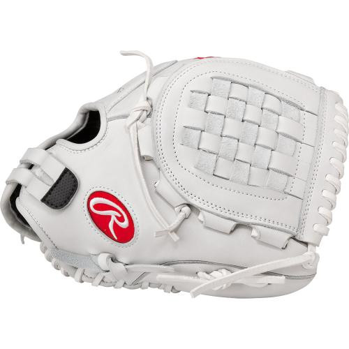 Rawlings Liberty Advanced Softball Glove with Basket Web White 12 in Right Hand Throw