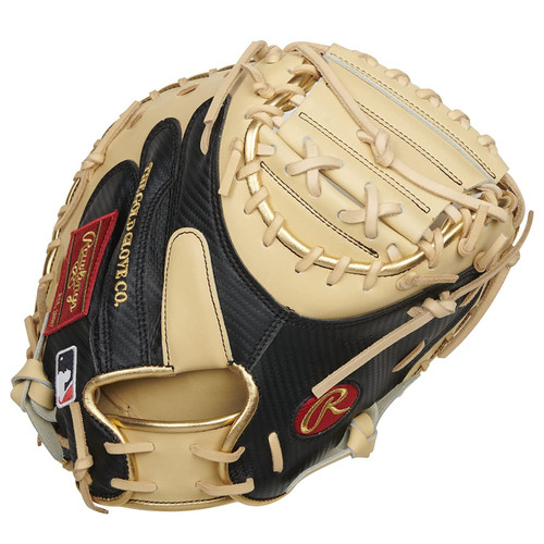 Rawlings Heart of The Hide Baseball Catchers Mitt Hypershell 34 Inch 1-Piece Solid Web Right Hand Throw