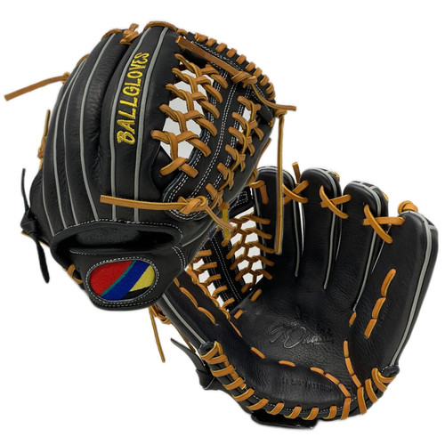 Ballgloves Vivid Series 11.75 Inch Modified Trap Web Black Tumble Right Hand Throw