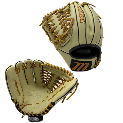 Marucci Oxbow M TYPE 44A6 11.75 T Web Baseball Glove Camel Tan Left Hand Throw