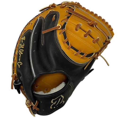 JL Glove Co Catchers Mitt BK11 33.5 Inch Black Tan Right Hand Throw