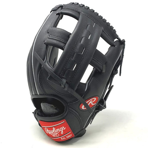 Rawlings Heart of Hide RV23B Black Horween Baseball Glove Right Hand Throw