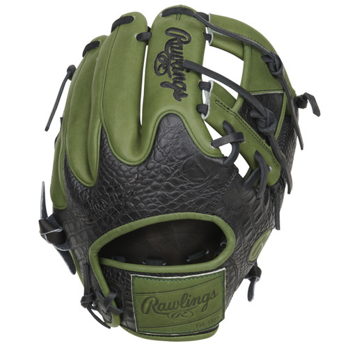 Rawlings Heart Outfield the Hide Color Sync 8 Baseball Glove Wingtip Military Green 11 .5 Infield Right Hand Throw