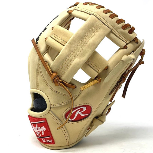 Rawlings Heart of the Hide PRO-TT2 Baseball Glove 11.5 Camel Tan Laces Right Hand Throw