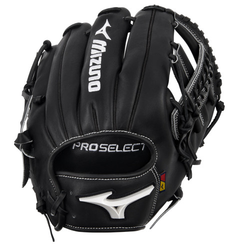 Mizuno Pro Select Baseball Glove 11.5 Black Right Hand Throw