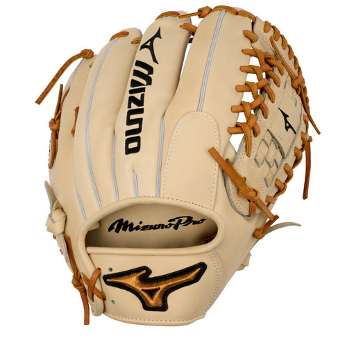 Mizuno Pro Baseball Glove 12 Inch Tan Right Hand Throw