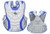 All-Star System 7 Womens Chest Protector 13" (White/Navy)