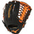 Mizuno GMVP1277PSE3 MVP Prime Baseball Glove 12.75 inch (Black-Orange, Right Hand Throw)