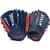 Mizuno MVP Prime SE GMVP1277PSE2 Outfield Baseball Glove (Navy/Red, Right Handed Throw)