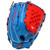 Mizuno GMVP1400PSES3 Slowpitch Softball Glove 14 inch (Navy-Red, Right Hand Throw)