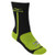 Mizuno Performance Highlighter Crew Sock (Red/Gray, Small)