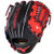 Mizuno GMVP1177PSE3 Baseball Glove 11.75 inch (Black-Orange, Right Hand Throw)