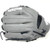 Nokona American KIP 14U Gray with Black Laces 11.25 Baseball Glove I-Web Right Hand Throw