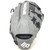Nokona American KIP 14U Gray with Black Laces 11.25 Baseball Glove I-Web Right Hand Throw