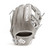 Nokona American KIP 14U Gray with Silver Laces 11.25 Baseball Glove I-Web Right Hand Throw