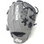 Nokona American KIP Gray with Black Laces 11.5 Baseball Glove I-Web Right Hand Throw