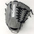 Nokona American KIP Gray with Black Laces 11.5 Baseball Glove Mod Trap Web Right Hand Throw