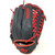 Nokona American Kip 12.75 Baseball Glove Black Red Right Hand Throw