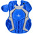 All-Star CPCC1618S7XRO Adult System Seven Pro Chest Protector Royal