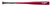 Louisville Slugger MLB Prime Birch I13 Wine High Gloss w/ Lizard Skins Wrap Wood Baseball Bat (34 inch)