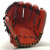 Custom Pro US Kip Red Black 12 inch Baseball Glove Right Hand Throw