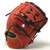 Custom Pro US Kip Red Black 12 inch Baseball Glove Right Hand Throw