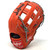 Rawlings Heart of the Hide Red Orange 442 Baseball Glove 12.75 Inch Right Hand Throw