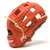 Rawlings Heart of the Hide Red Orange 442 Camel Lace Baseball Glove 12.75 Inch Right Hand Throw