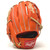 Rawlings Red Orange Heart of the Hide 11.5 Inch TT2 Baseball Glove Right Hand Throw